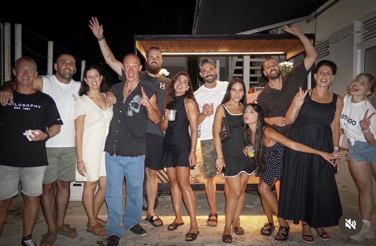 The FIIT Paphos community together outside the training room